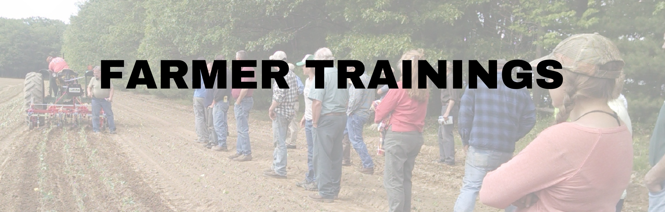Farmer Trainings