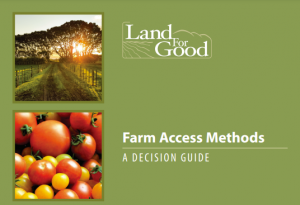 Farm Access Methods, a decision guide